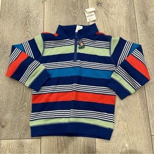 Gymboree half zip pull over sweater
